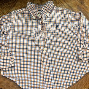 18 month button down polo